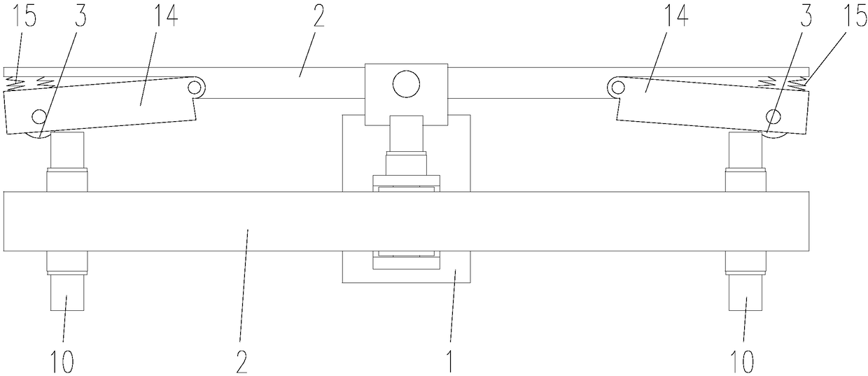 Robot with over-obstacle function