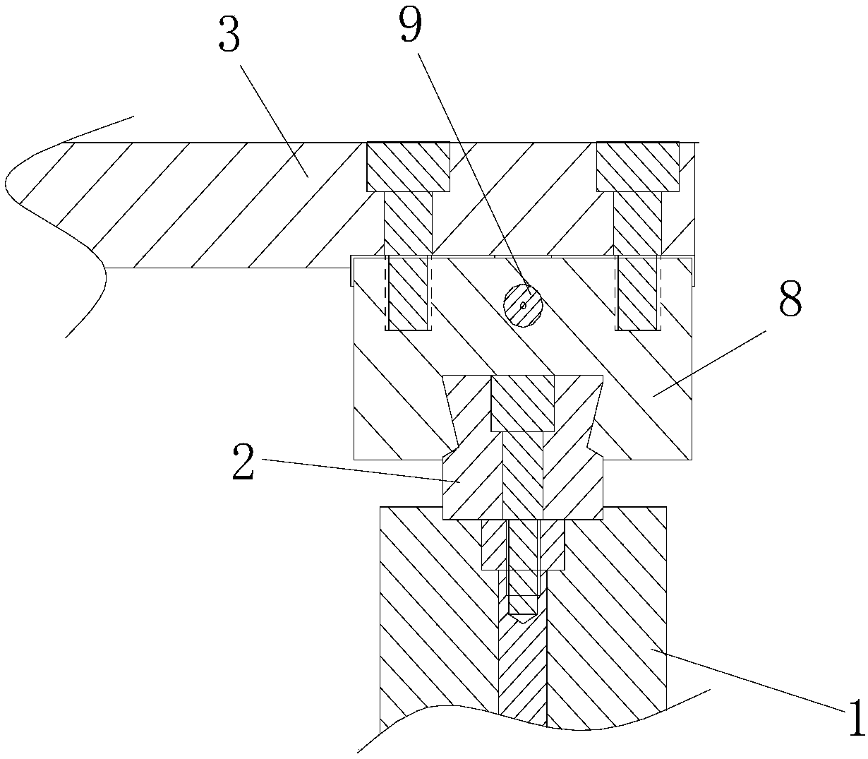 Permanent magnetic ferrite wet forming magnetic shoe carrying device