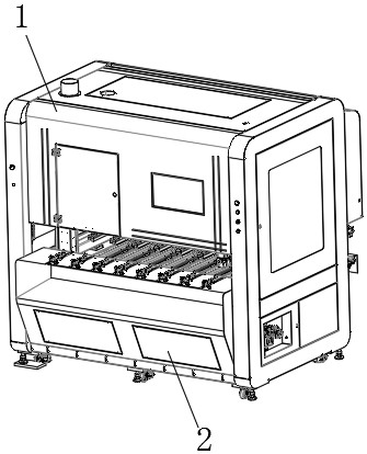 An environmental protection and energy saving spray dust removal degradation equipment