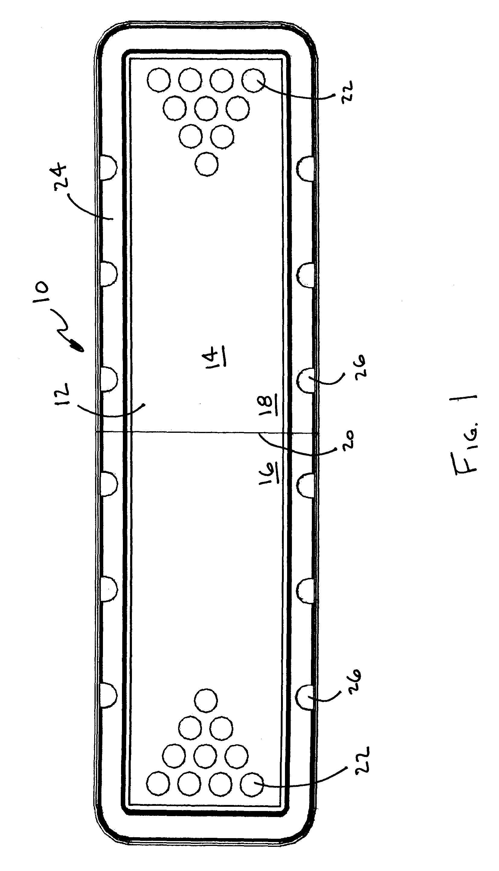 Portable game device and method of use