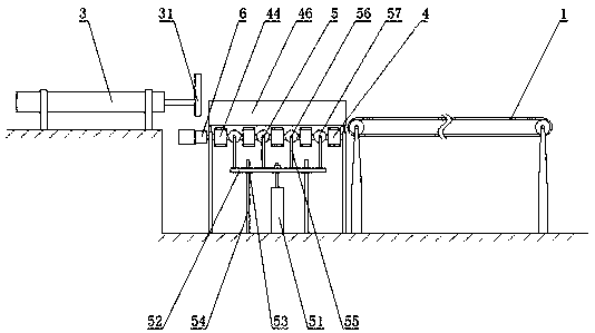 A quarter-turn conveying device and its working method