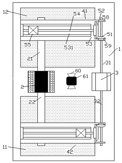 Hydraulic cylinder block weld joint welding device with lighting device