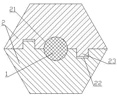 PVC-based wood-plastic environment-friendly pencil and manufacturing method thereof