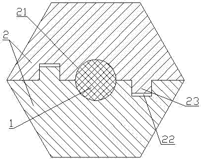 PVC-based wood-plastic environment-friendly pencil and manufacturing method thereof