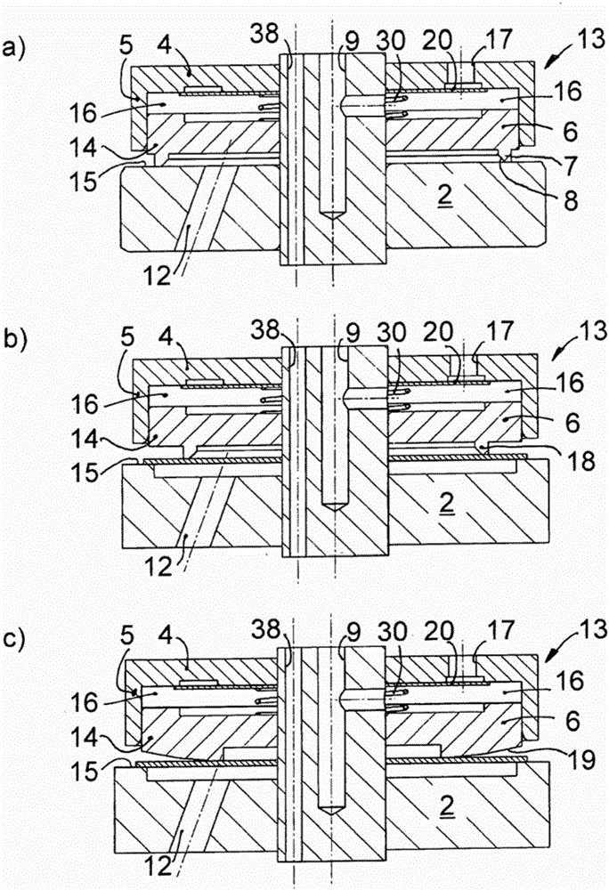 Controllable vibration damper for motor vehicles