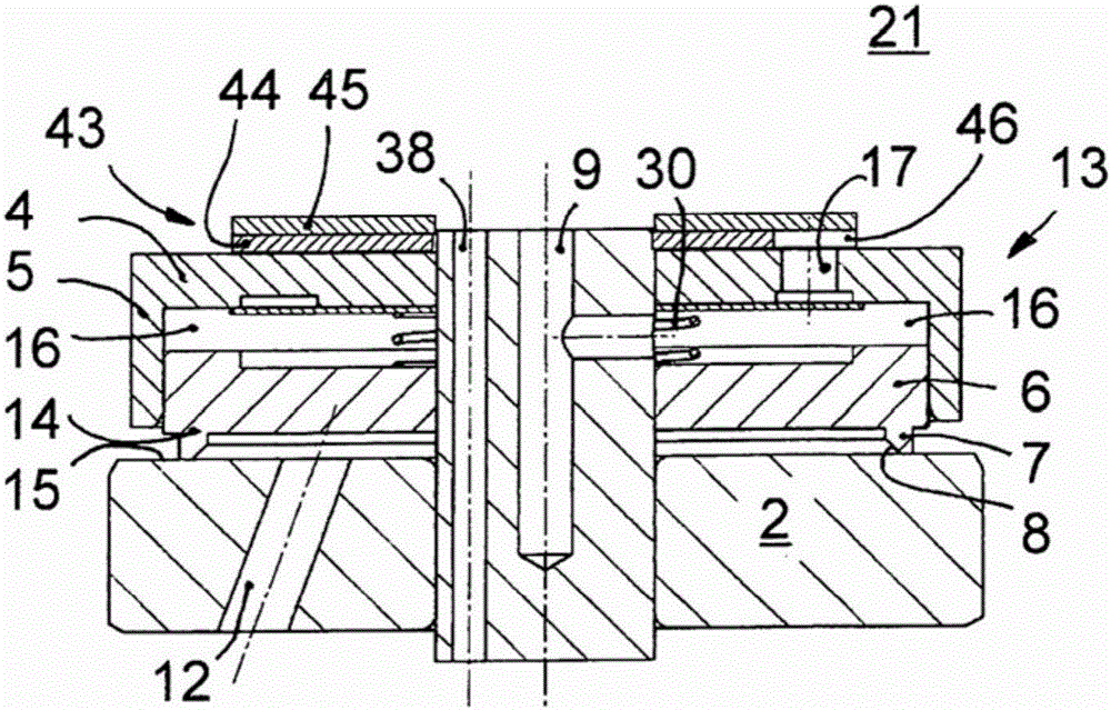 Controllable vibration damper for motor vehicles