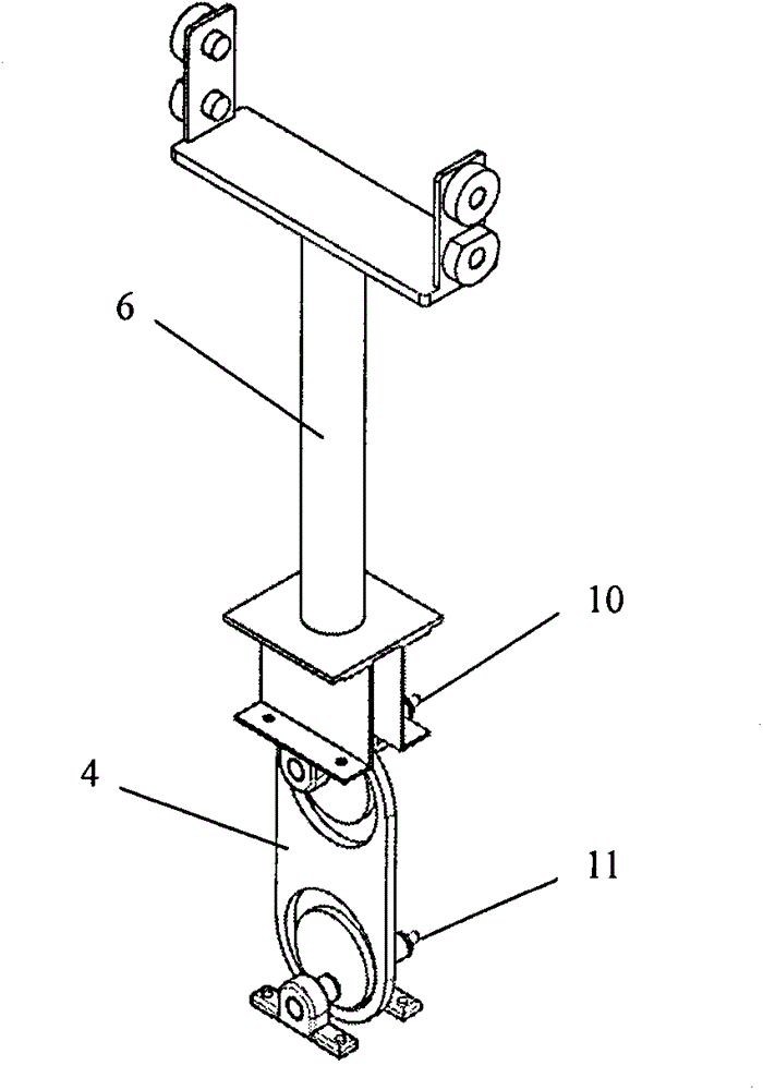 Car seat simulative vibration experiment table