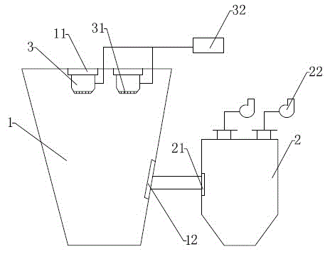 Novel cyclone drying device