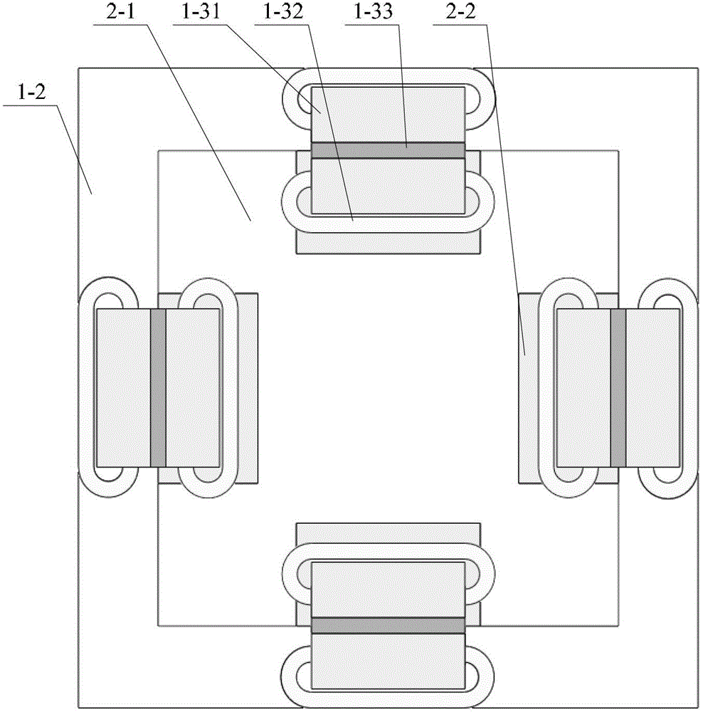 Magnetic resistance type multi-DOF (degree of freedom) magnetically-levitated planar motor