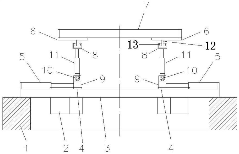 Windproof and anti-toppling mechanism of solar cell panel