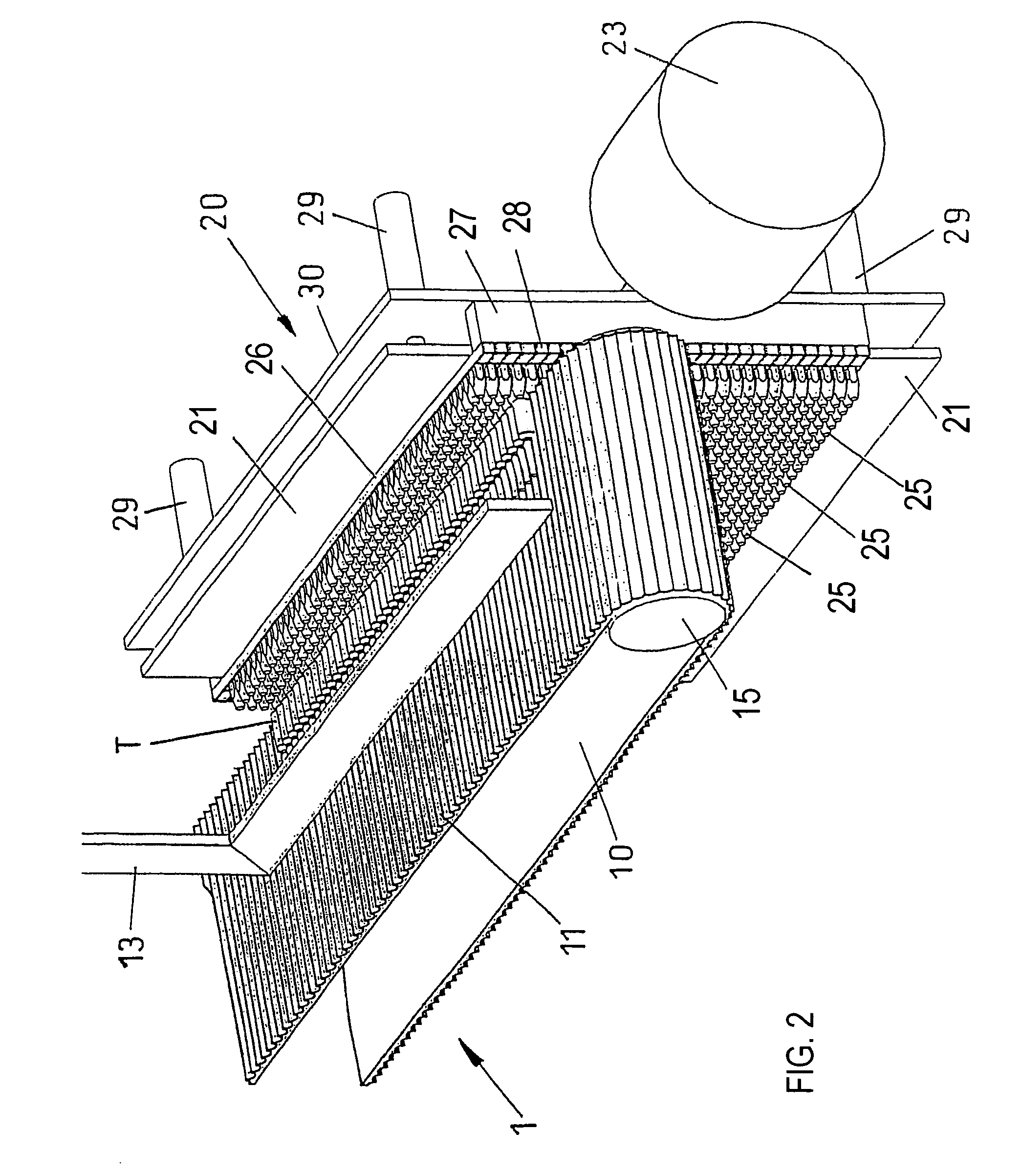 Method and device for packing tubes