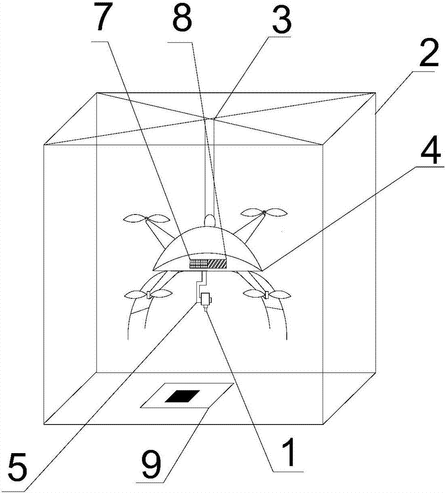 Test method for aircraft gimbal stability based on digital camera