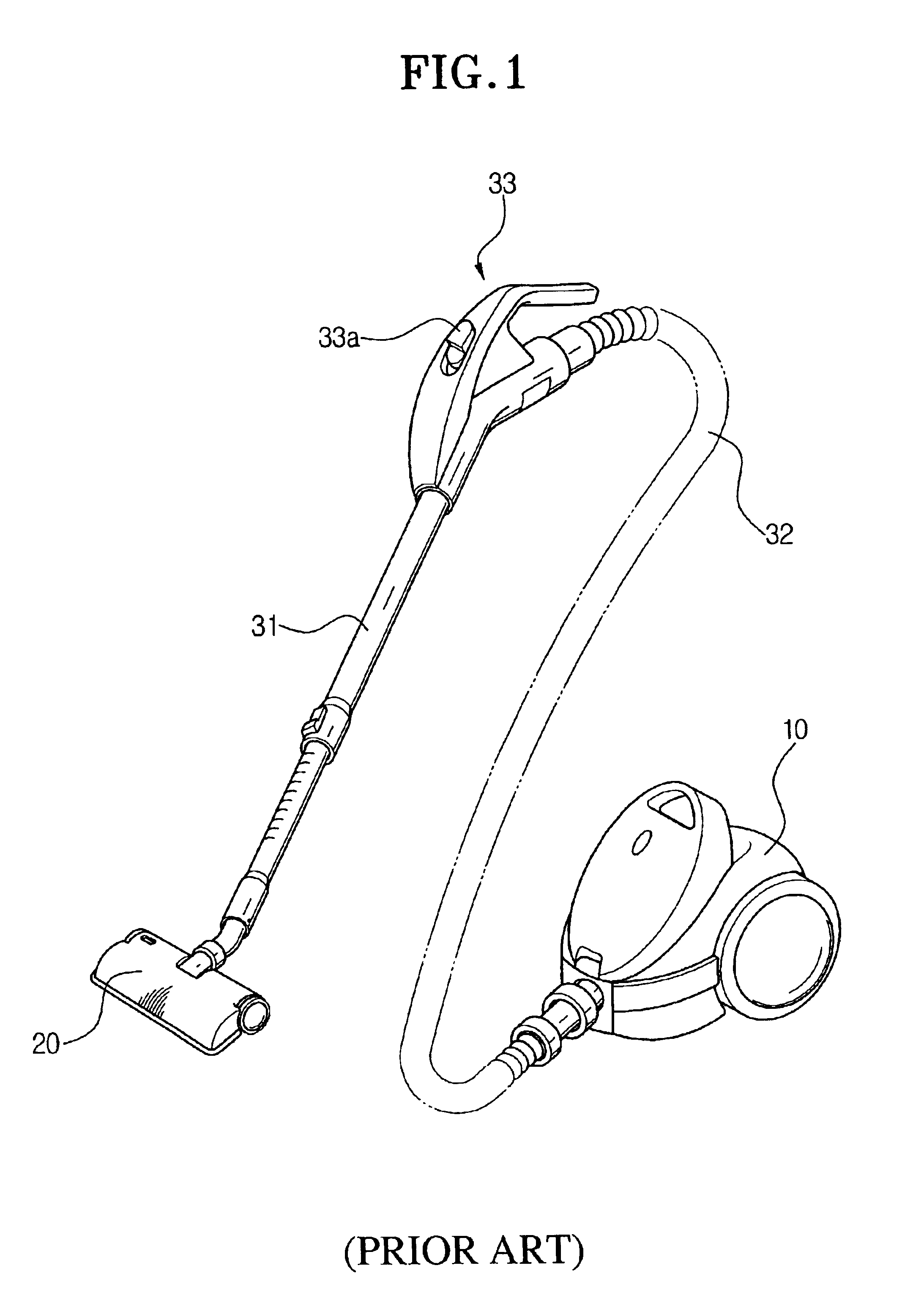 Suction brush assembly having rotation roller for sweeping dust