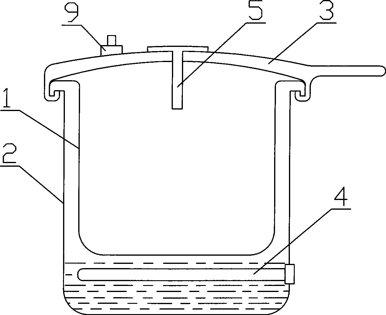 High-efficiency energy-saving dual-purpose thermal insulating pan