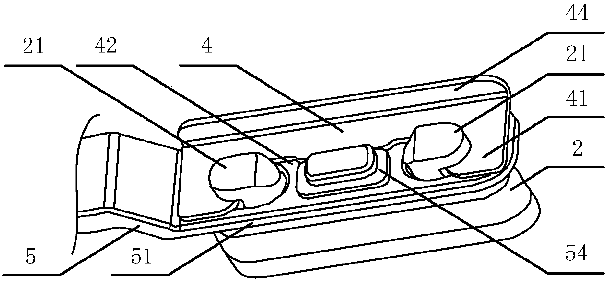 Key structure and electronic device