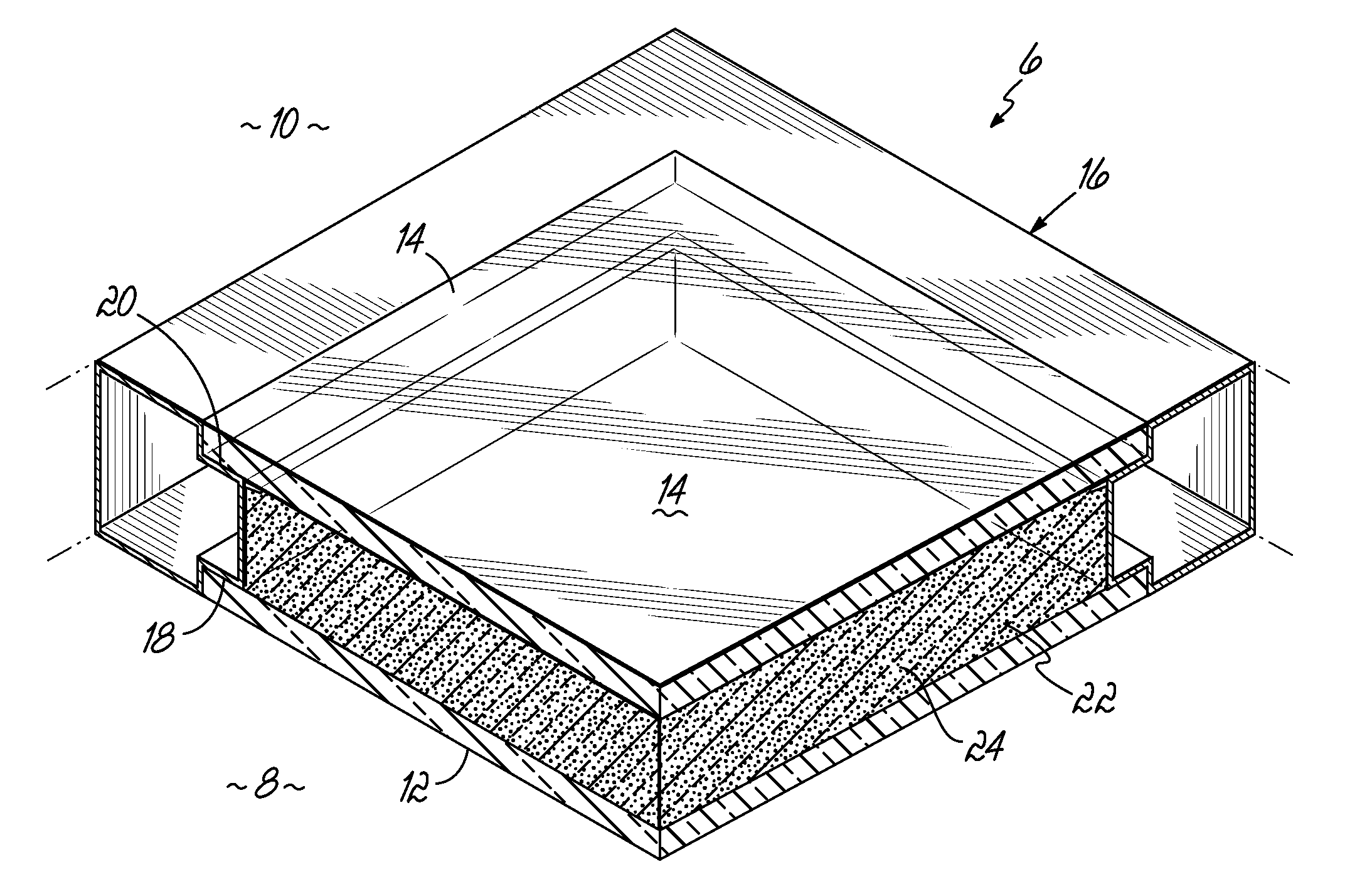 Dual Glazed Framing System for Encapsulating Translucent Insulating Particulate Material and Method of Making Same