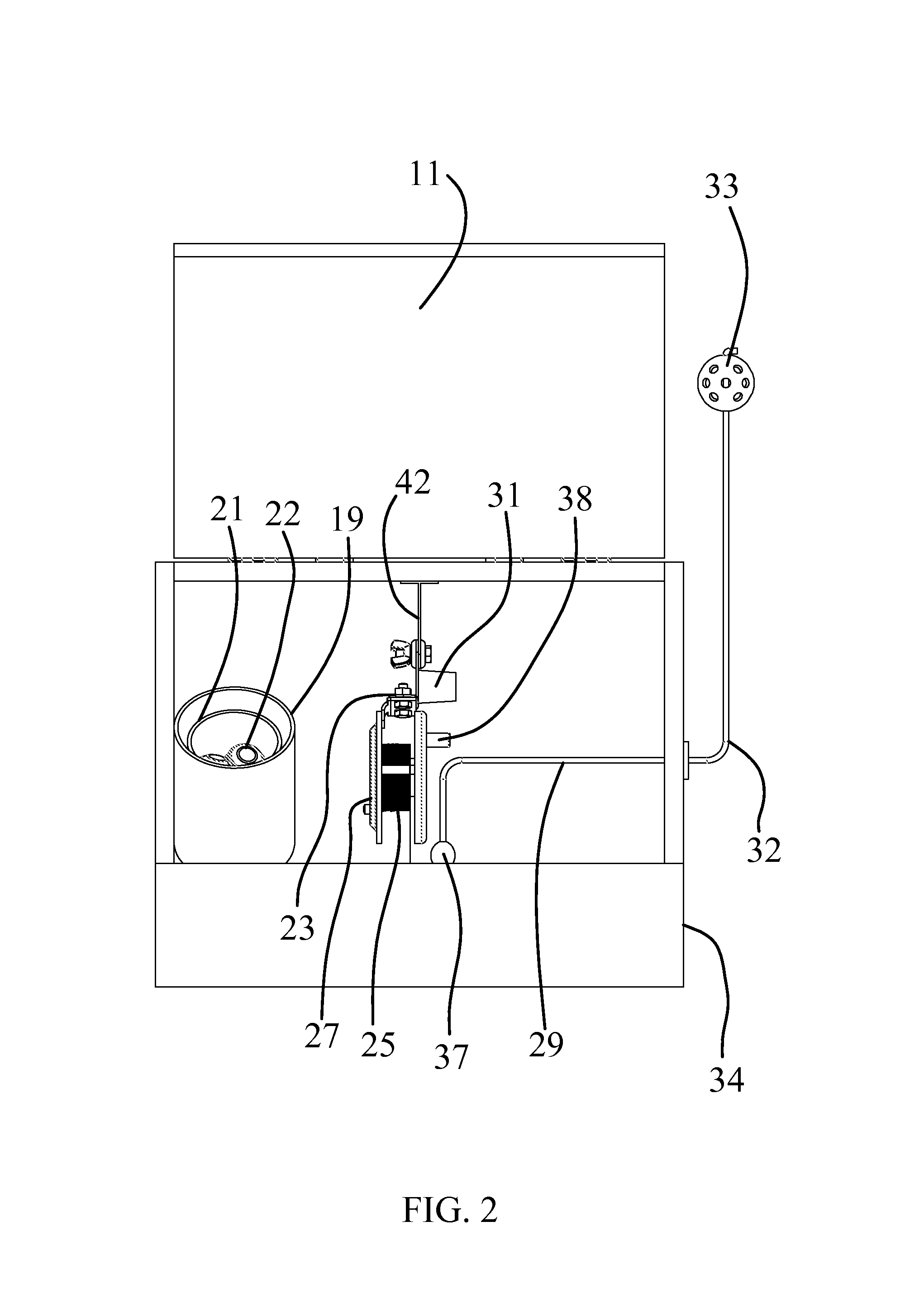 Ice fishing indicator device