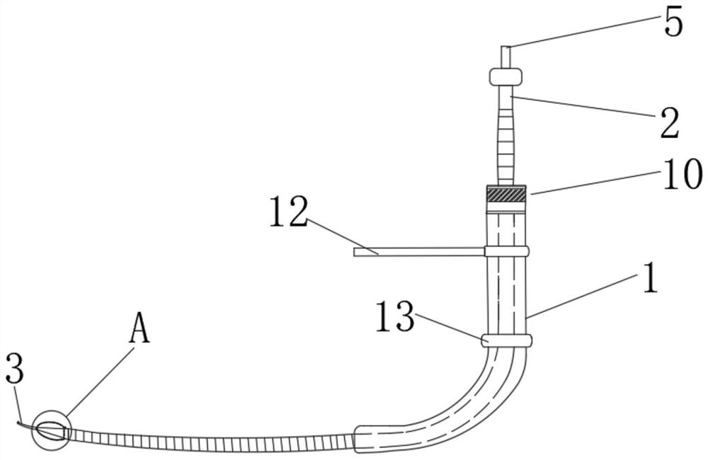 A skull dura separation device