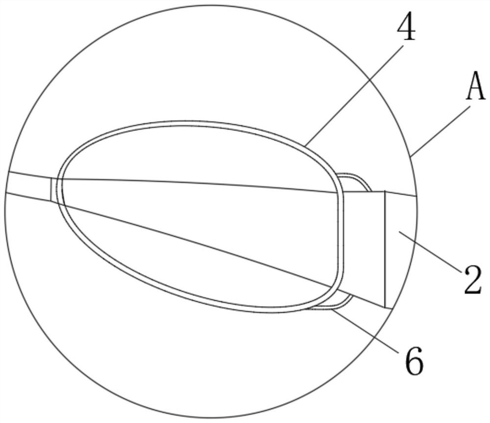 A skull dura separation device