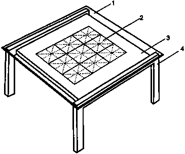 Multifunctional tea table