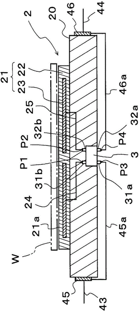 Electrostatic chuck and power supply system