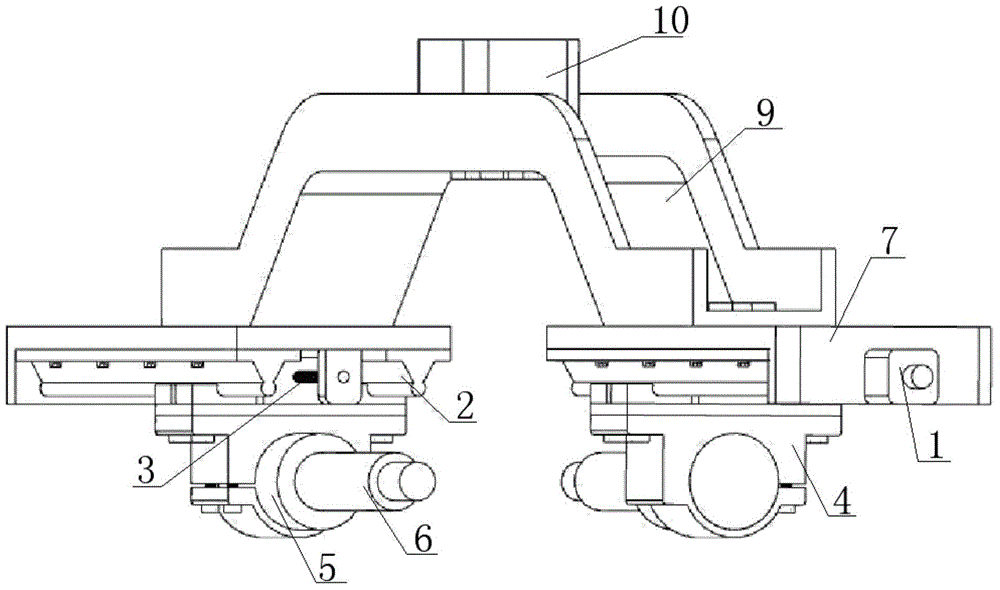 Ultrasonic standing wave suspension clamping type carrying mechanical hand