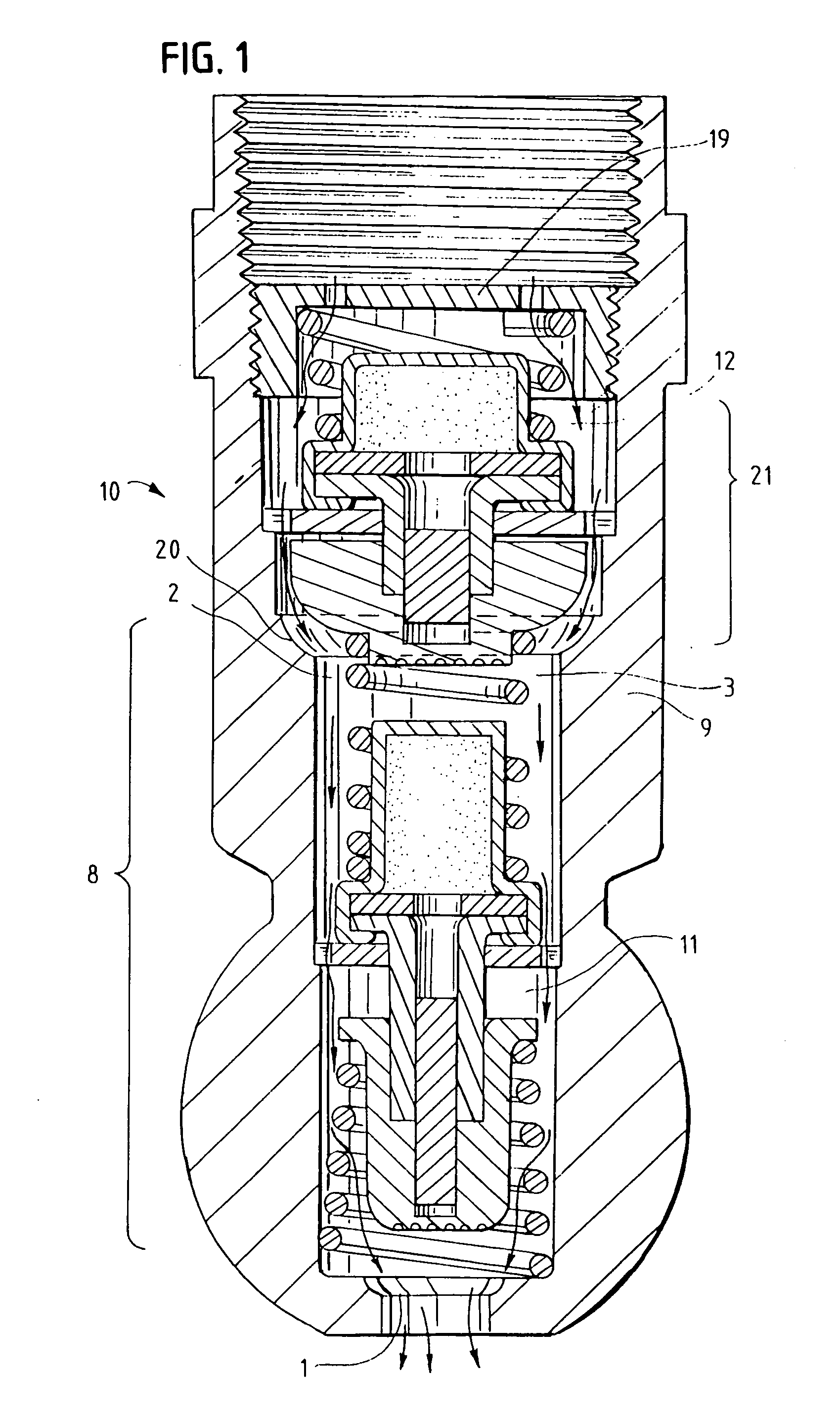 Products and process that act as a safety valve to prevent scalding