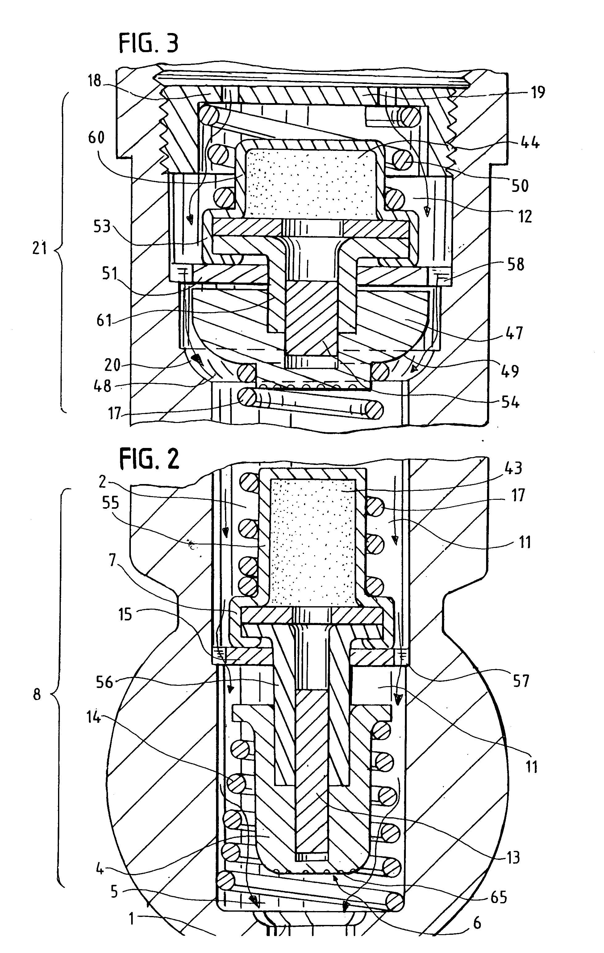 Products and process that act as a safety valve to prevent scalding