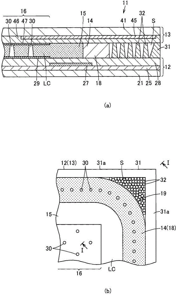 Liquid crystal display element and method for manufacturing the same