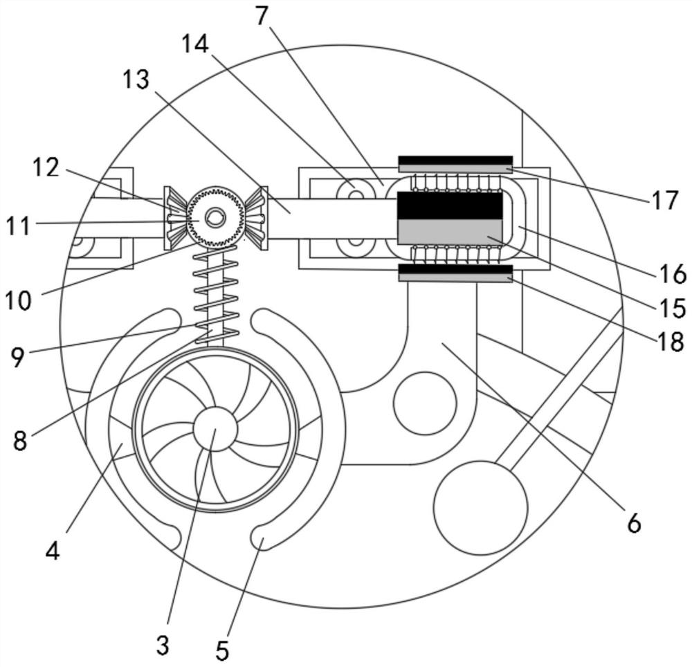 Valve jamming prevention assembly for fault maintenance of steam turbine valve