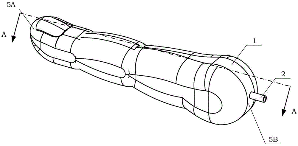 Soft human-simulated finger and preparing method thereof