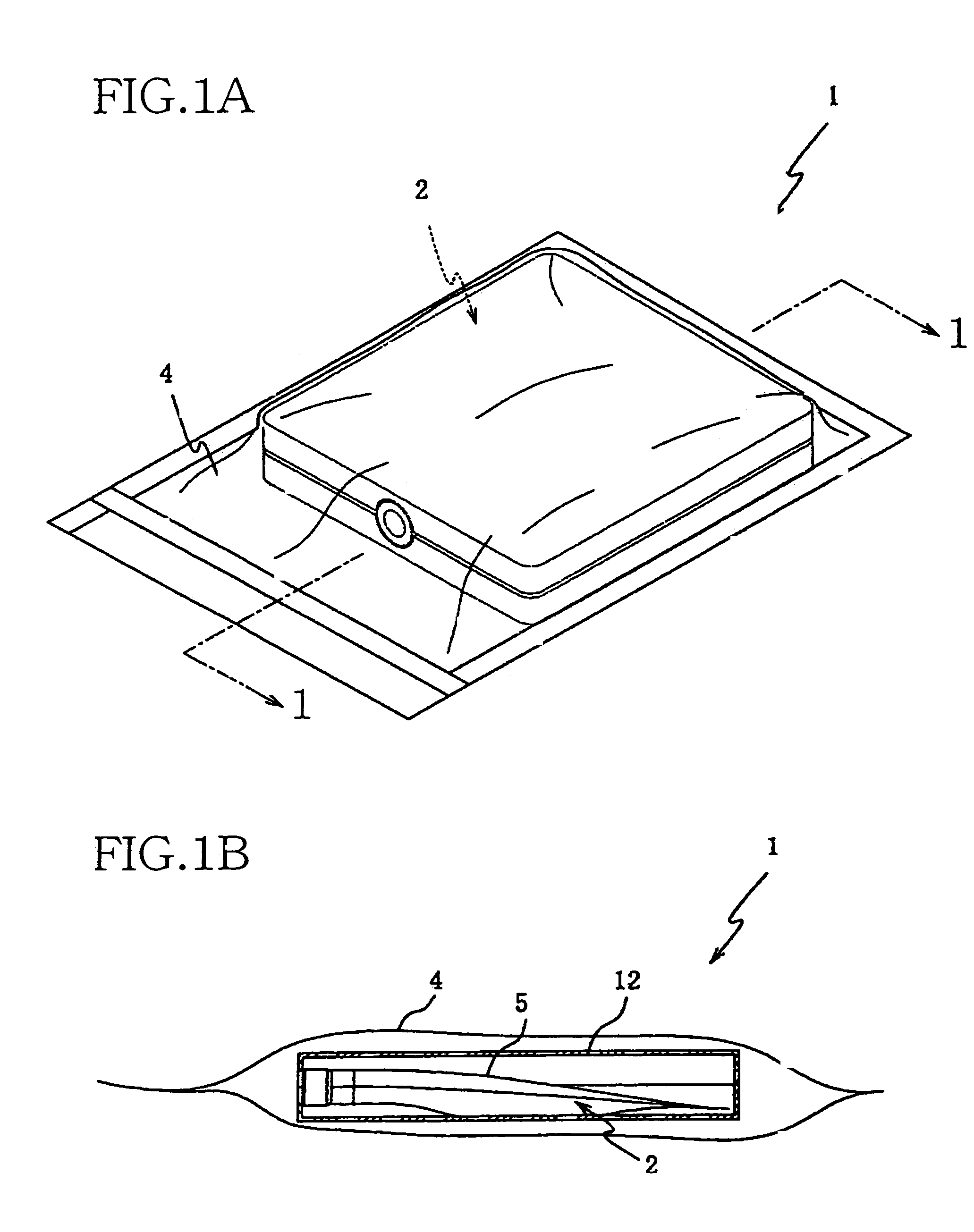 Ink container and ink container-sealing wrapper assembly