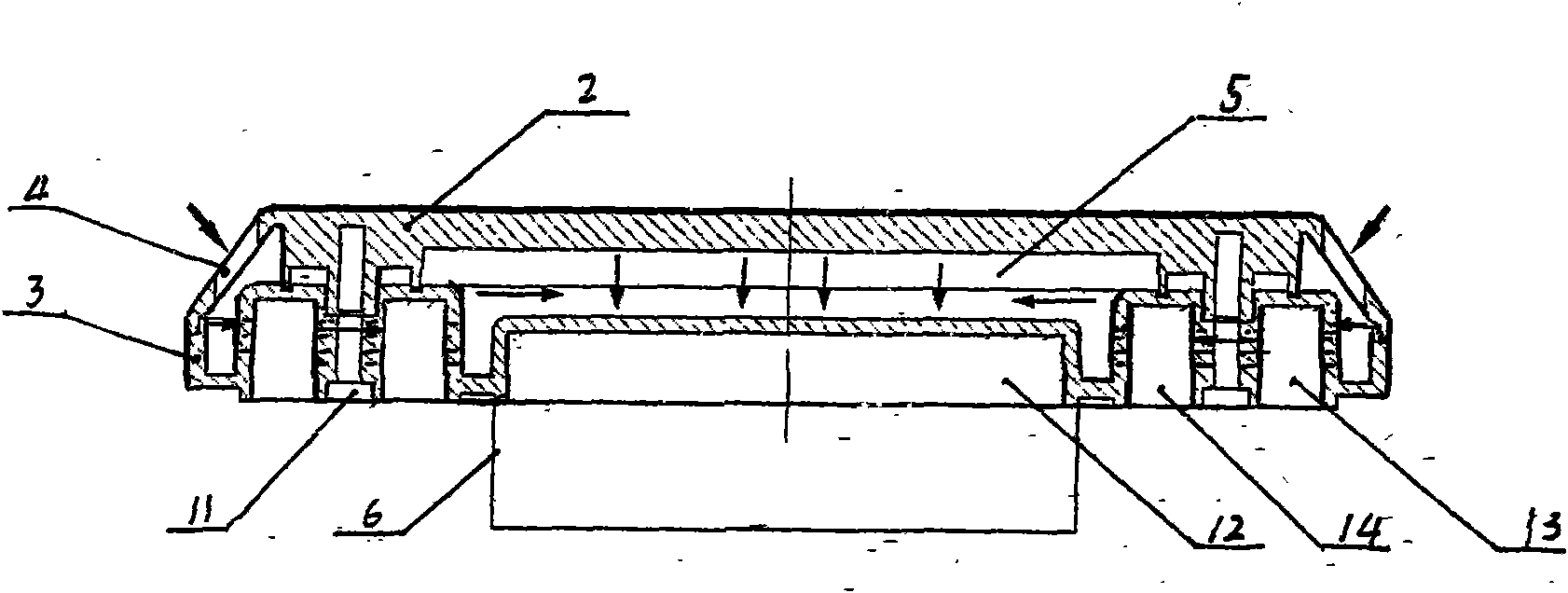 Filtering dustproof device of computer chassis