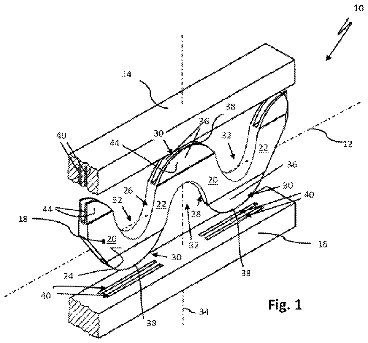 Trussed girder for the construction industry and method for producing a trussed girder of this kind