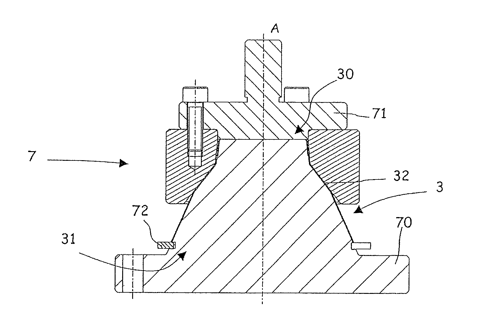 Method for fabricating a funnel