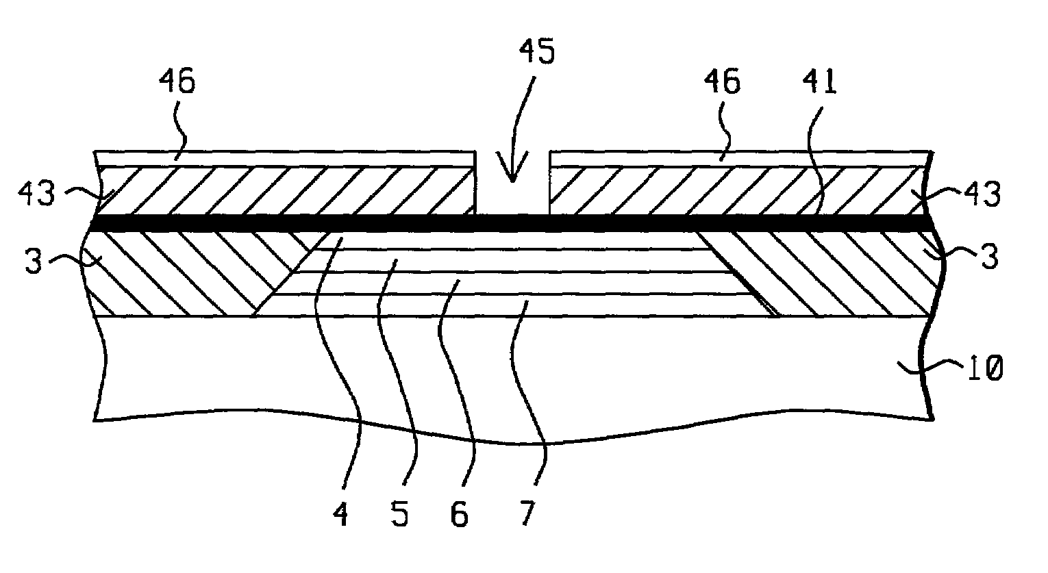 Lead plating method for GMR head manufacture