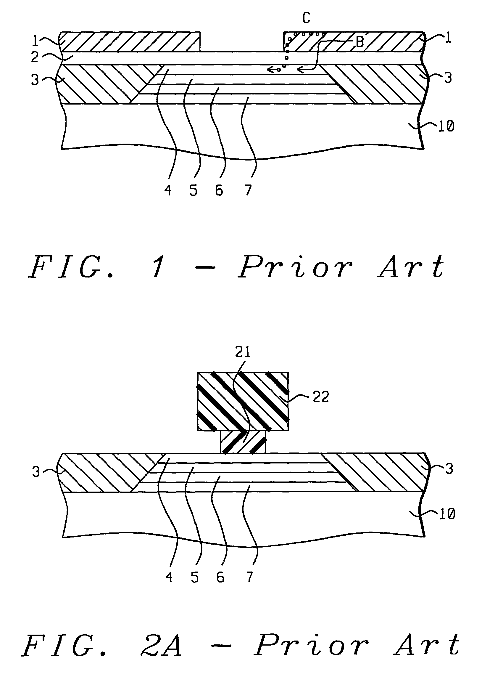 Lead plating method for GMR head manufacture