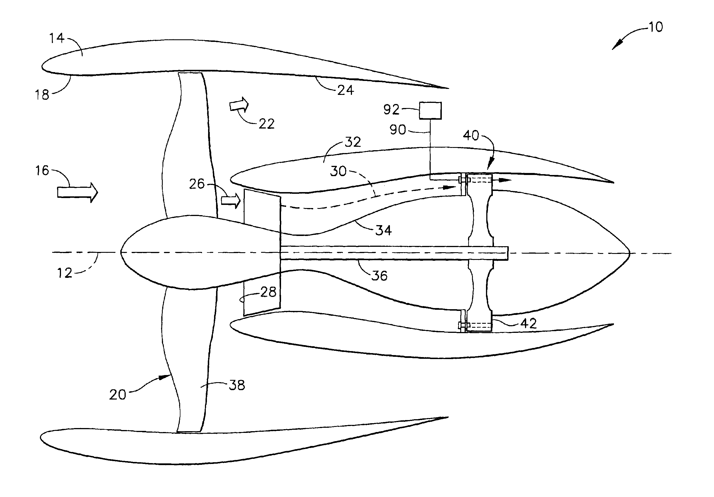 Rotating pulse detonation system for a gas turbine engine