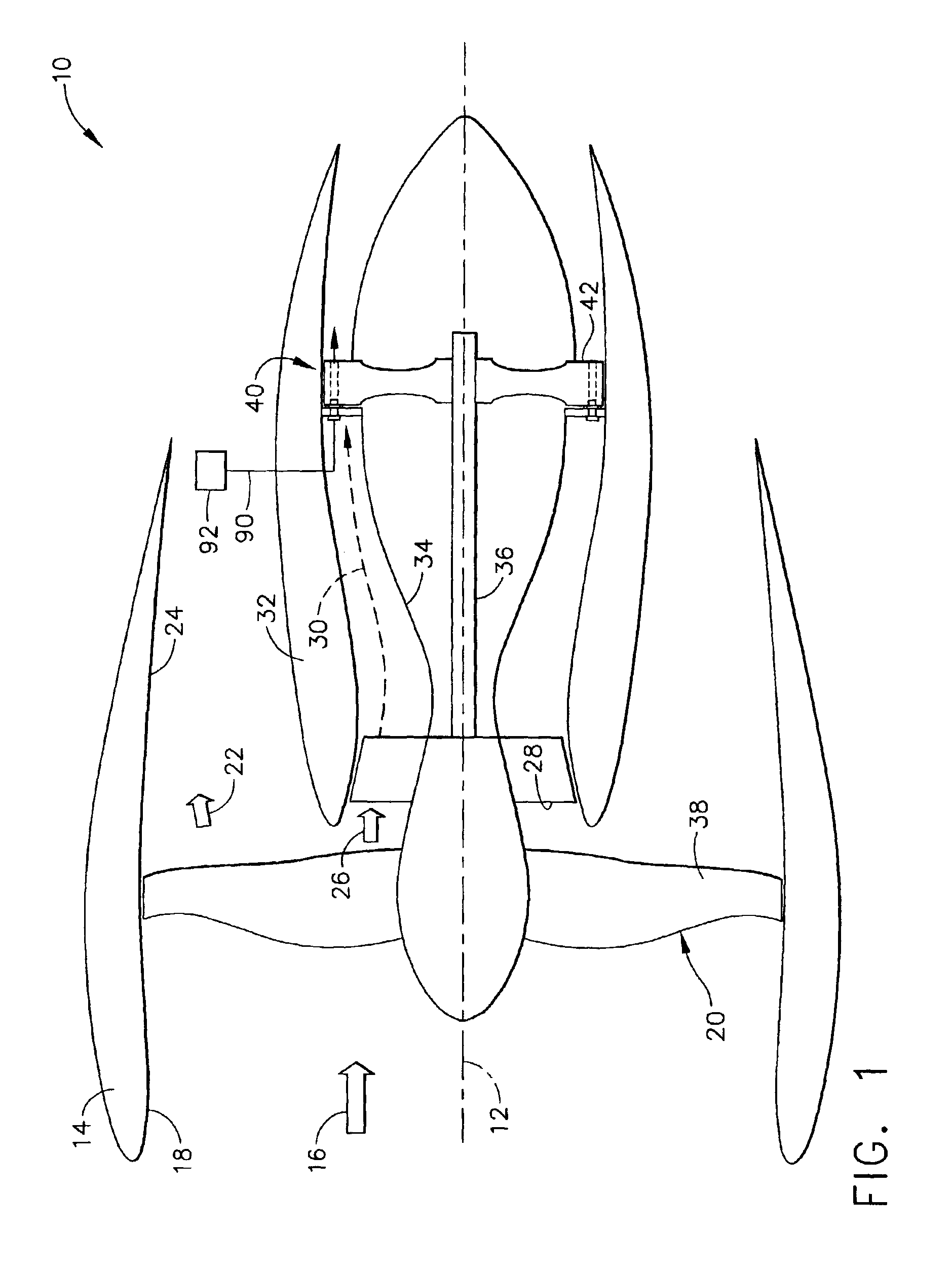 Rotating pulse detonation system for a gas turbine engine