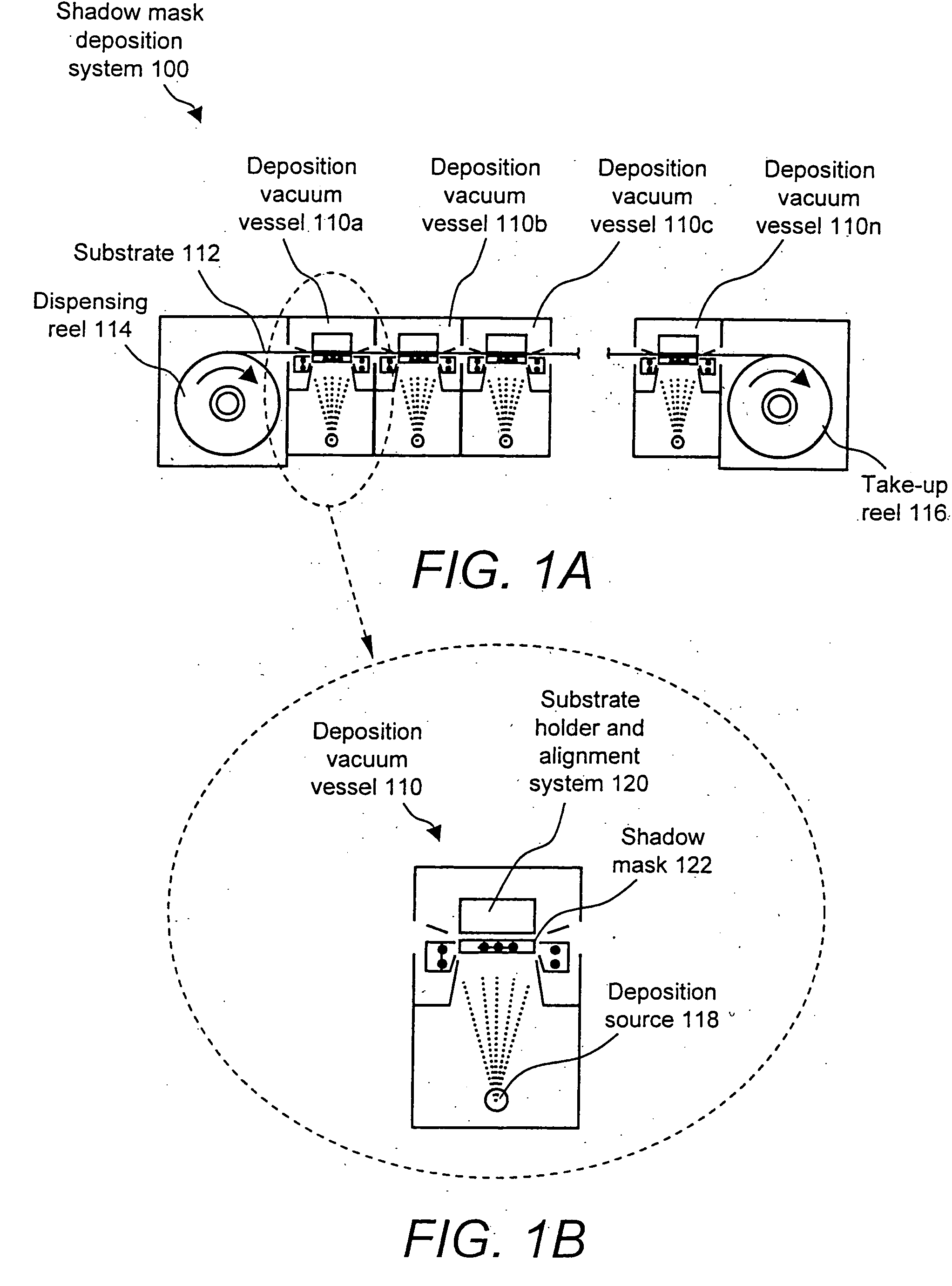 Shadow mask deposition system for and method of forming a high resolution active matrix liquid crystal display (LCD) and pixel structures formed therewith