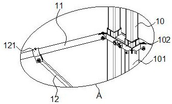 5g communication antenna test frame and its test method