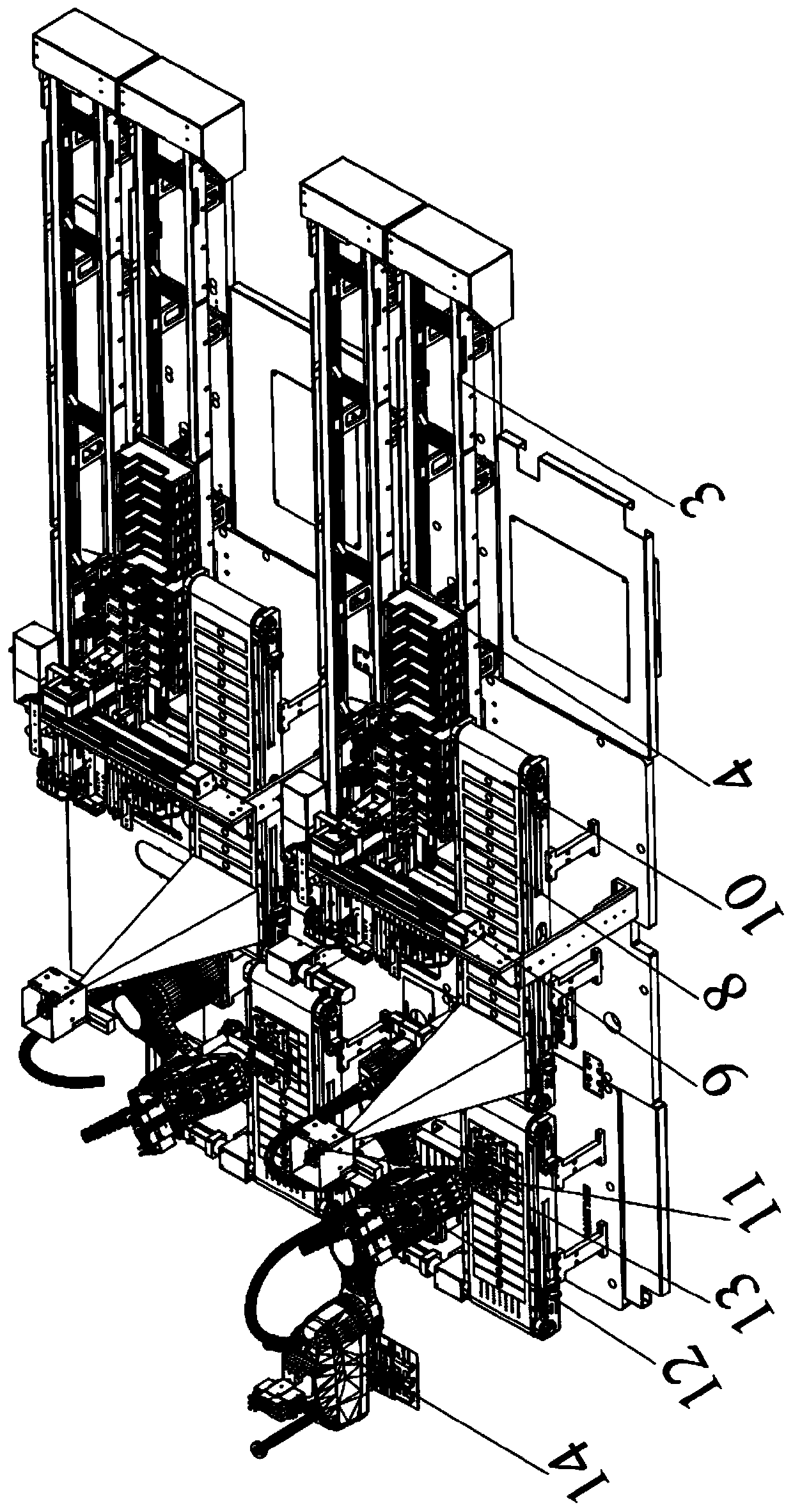 Production process method for printing imbricated cell string