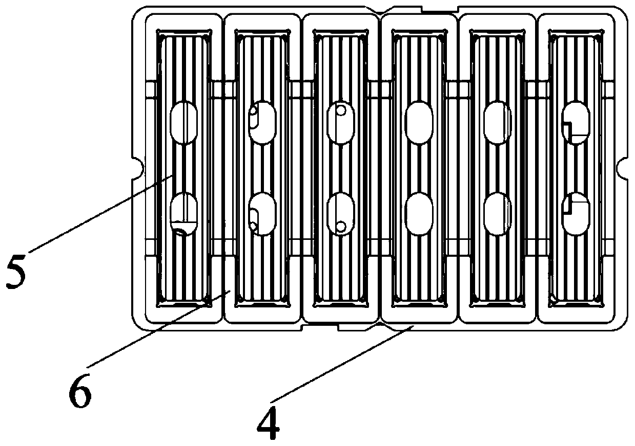 Production process method for printing imbricated cell string