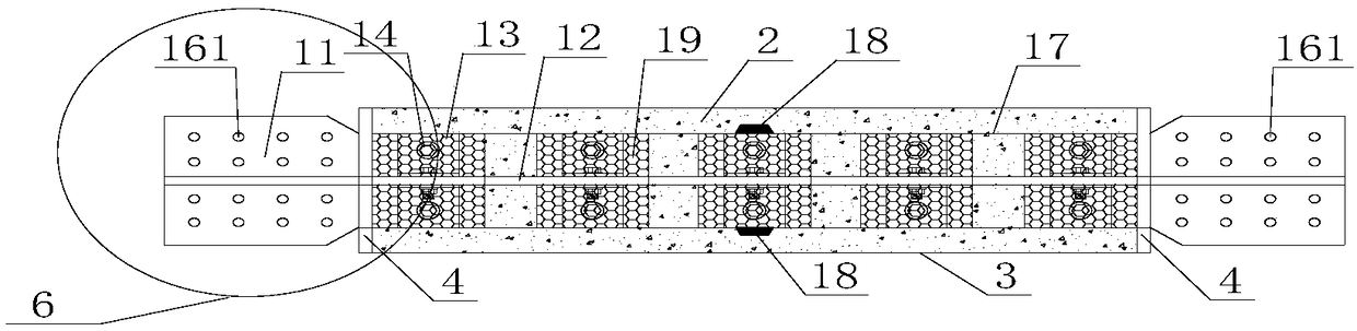 Novel fabricated transformation type anti-buckling energy dissipation support and manufacturing technology