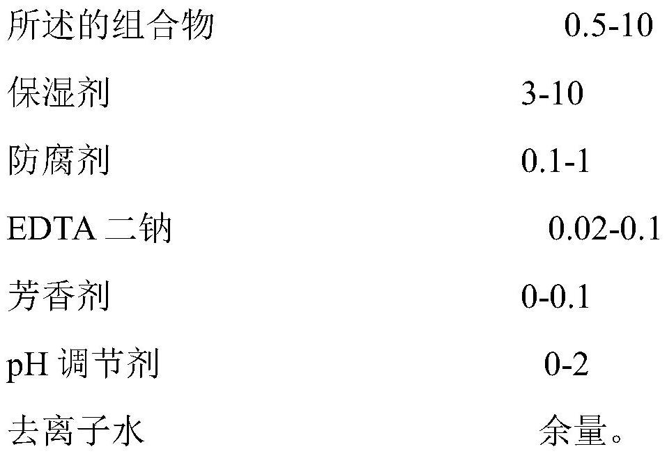 Oil control composition for hair and application thereof