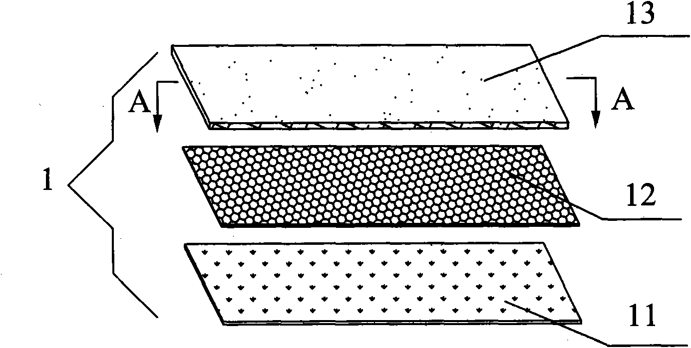 Chip type oxygen sensor and preparation method thereof