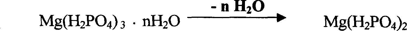 Magnesium metaphosphorate production process