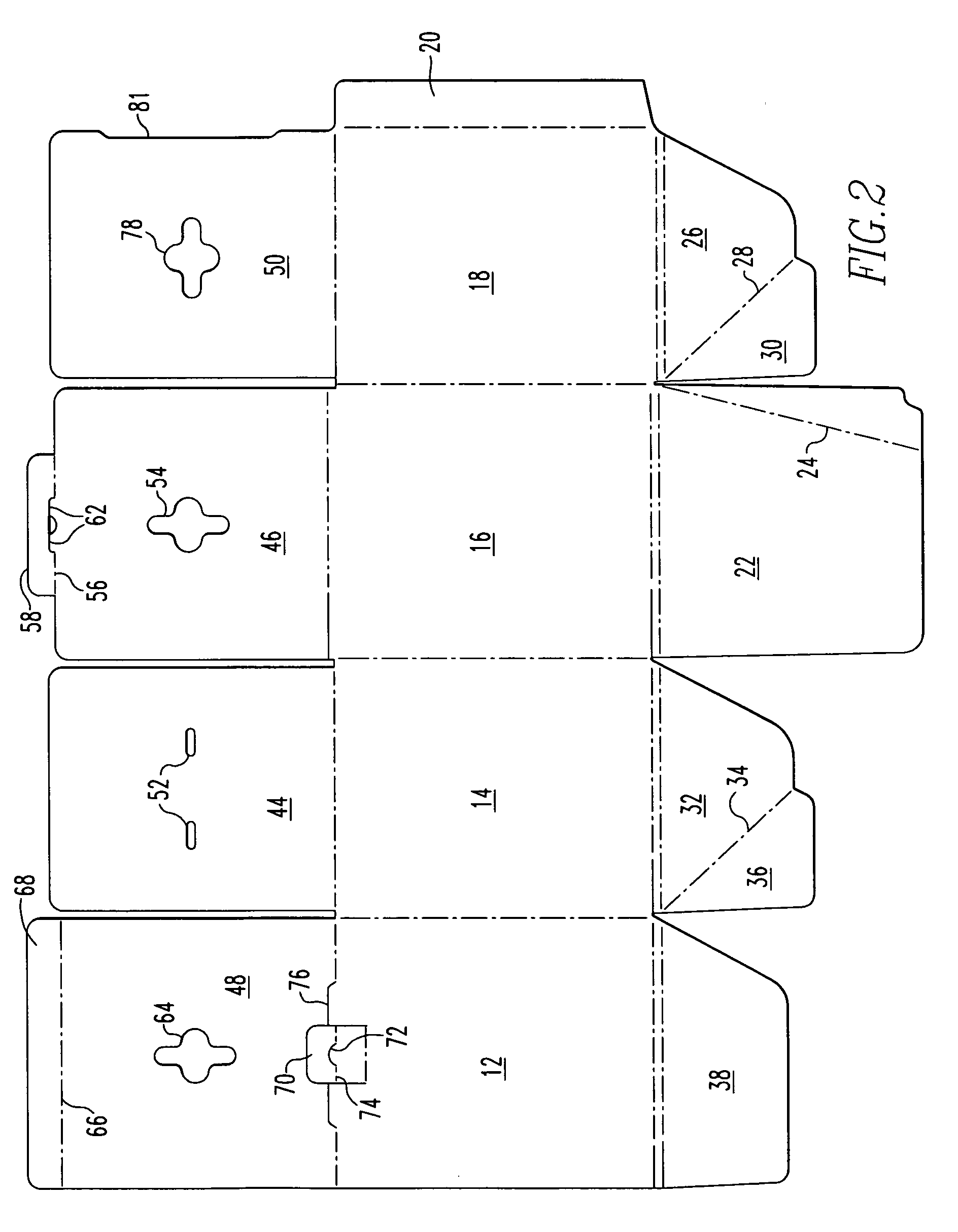 Collapsible movie film box with automatic locking bottom