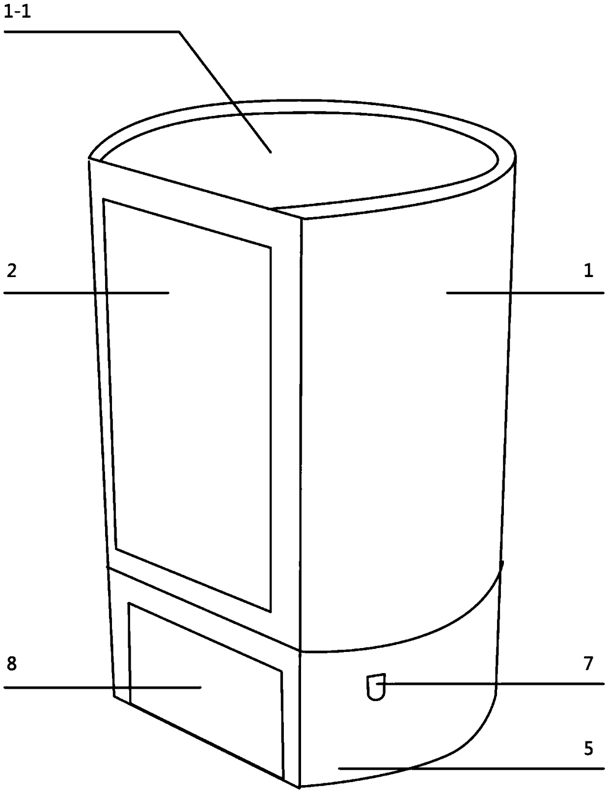 Intelligent voice electronic medicine box