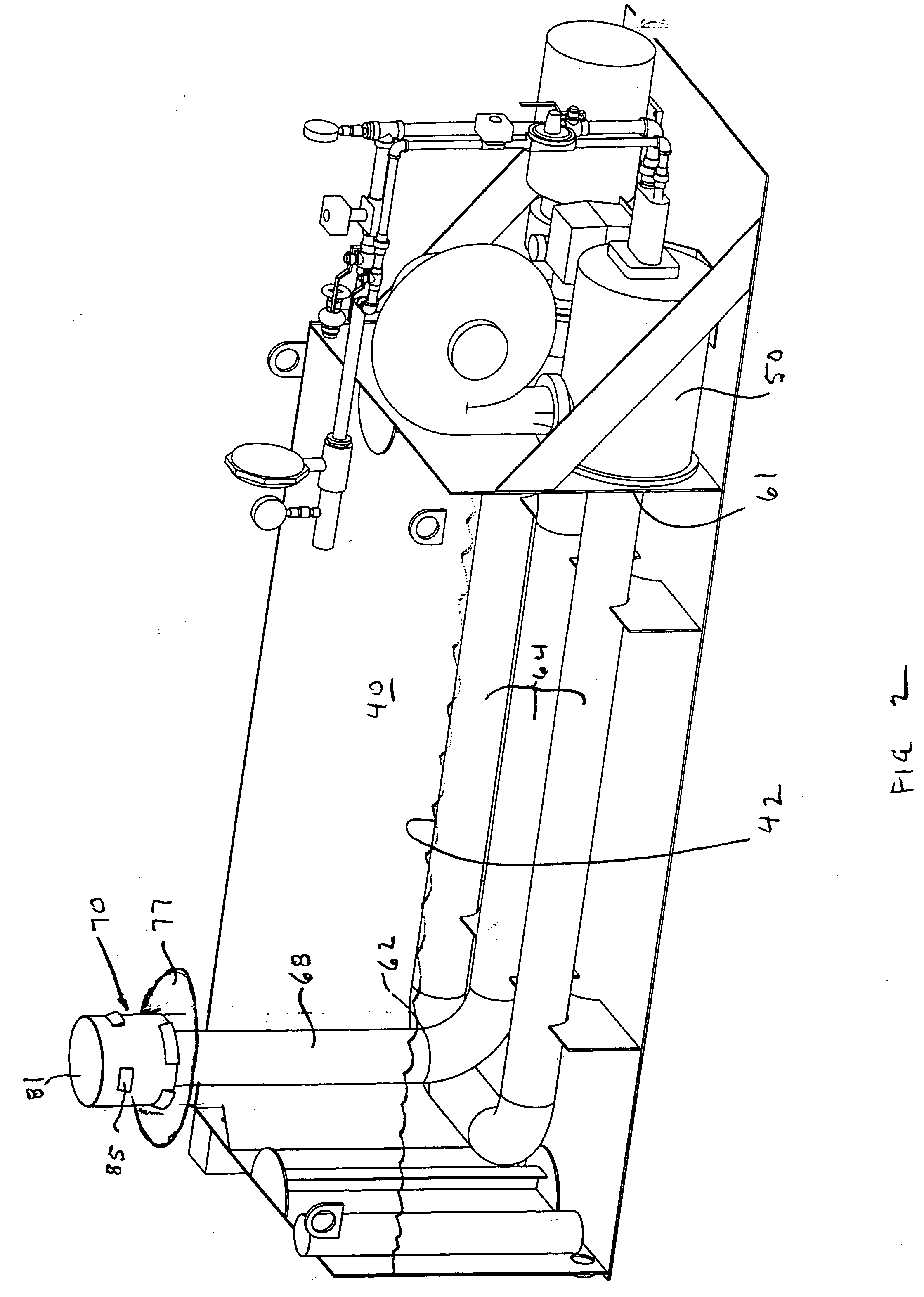 High efficiency combination direct/indirect water heater